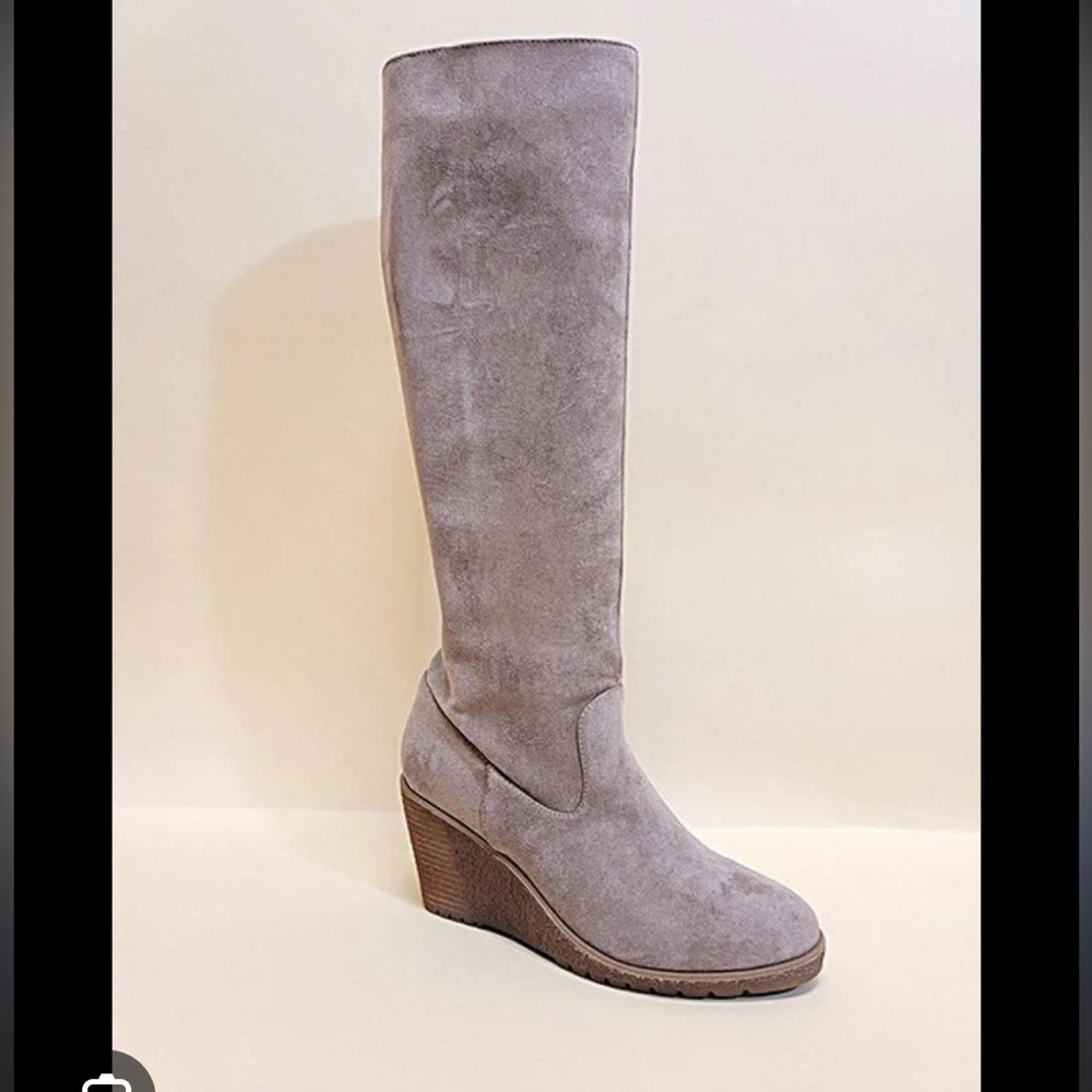 Women's Suede Knee-High Boots